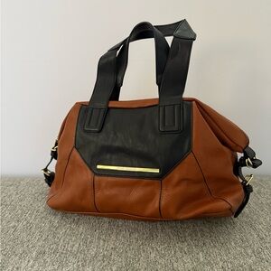 Steve Madden Chic Black and Tan Shoulder Bag good condition